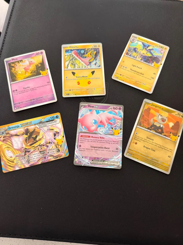 Cards shared by a hunt winner