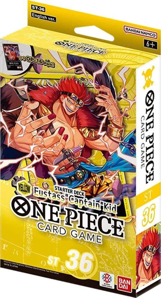 One Piece Card Game Eustass Captain Kid ST-36 starter deck